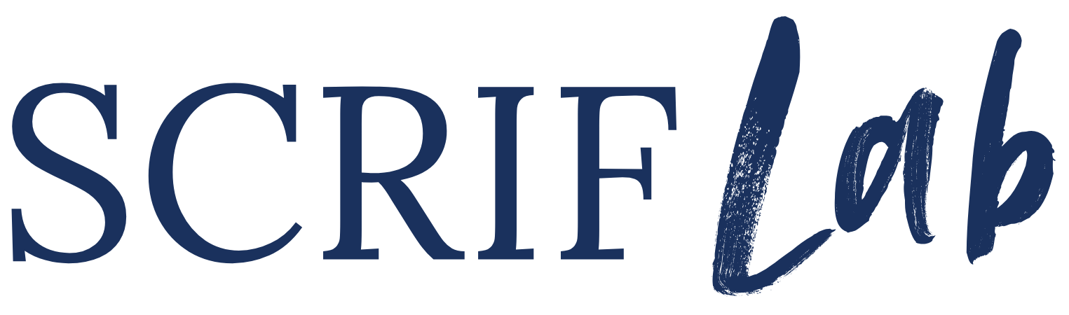Logo del Laboratorio seminariale sulle scritture femminili (SCRIF Lab)